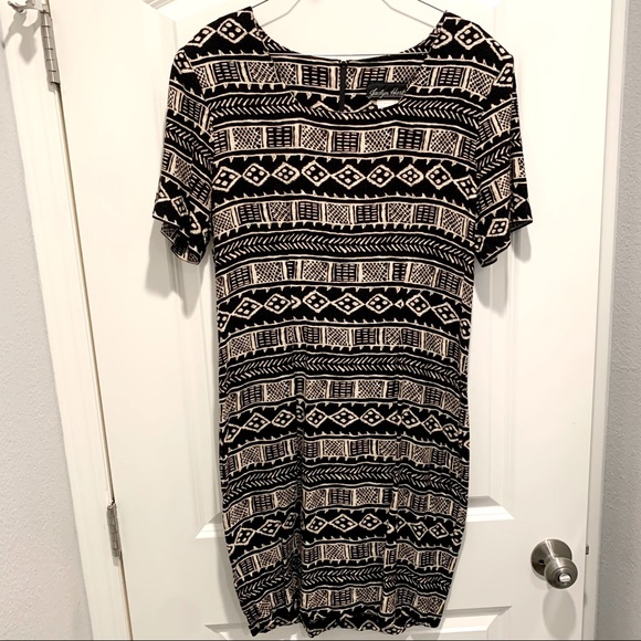 Jaclyn Hart Tribal Print Dress size 14 - Picture 1 of 8